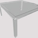 EV20111#40" Colver Acrylic Cofffe Table