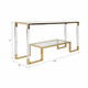 EV20112#62" Vassar Acrylic Console Table