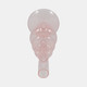 20118-12#11" Vintage Glass Taper Candle Holder, Pink