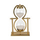 EV19240-01#11"h Gold Metal Sandtimer