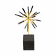 EV20129-02#21" Darra Large Black Stone Starburst Statuary