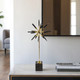EV20129-02#21" Darra Large Black Stone Starburst Statuary