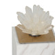 EV20130#6" Julia Tall Crystal And Marble Block