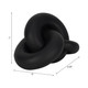 20173-01#9" Resin Knot Decor, Black