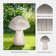 20185-02#17" Garden Mushroom, Grey