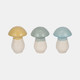 20254#S/3,  5" Colorful Top Mushrooms, Multi