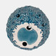 20305-01#1o" Flower Cut-out Garden Orb, Blue