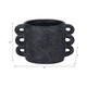 20311-05#10" Arch Handle Planter, Black