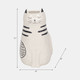 20322-03#11" Sitting Pretty Kitty With Vase Opening, White/