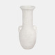 20341#19" Nomad Vase Rough Finish, White