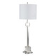 EV51347-02#35" Padua Crystal Base Silver Table Lamp