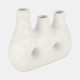 20403#11" 3 Opening Vase, Ivory