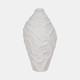 20423-01#14" Coastal Coral Vase, White