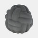 20438-06#9" Knot Orb Rough Texture, Black