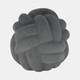 20438-06#9" Knot Orb Rough Texture, Black