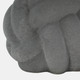 20438-06#9" Knot Orb Rough Texture, Black