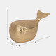 20444#8" Whale Tabletop Decor, Gold