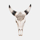 20450-03#19" Western Bull Skull, Brown