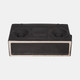20464#13" Stereo Planter, Grey