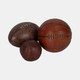 20468#S/3 3/5/6" Sports Ball Objects, Multi