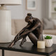 20472-02#11" Resting Ballerina, Bronze