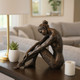 20472-04#16" Resting Ballerina, Bronze