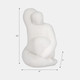 20475-02#10" Raised Arm Posing Figure, White