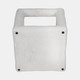20481-02#10" Textured Open Square Object, White