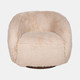 17089-03#Roundback Swivel Chair, Sand