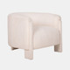 20551-01#Roundback Accent Chair, Ivory