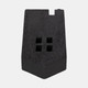 20563-01#8" Wood House Decor, Black