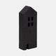 20563-02#10" Wood House Decor, Black