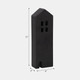 20563-03#12" Wood House Decor, Black