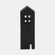20563-03#12" Wood House Decor, Black