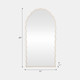 20572-01#31x59" Wavy Leaner Mirror, White