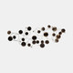 20594#47" Small Discs Metal Wall Decor Multi