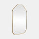 20596#25x37 Arch Top Mirror, Gold