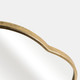 20596#25x37 Arch Top Mirror, Gold