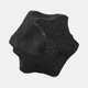 20643-01#5" Textured Geometric Orb, Black