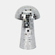 20662-01#9" Mosaic Mushroom, Silver