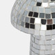20662-01#9" Mosaic Mushroom, Silver