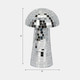 20662-01#9" Mosaic Mushroom, Silver