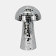 20662-02#10" Mosaic Mushroom, Silver