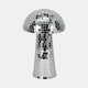 20662-03#12" Mosaic Mushroom, Silver