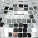20662-03#12" Mosaic Mushroom, Silver