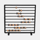 20666#15" Decorative Abacus, Black Multi