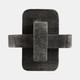 20694#5" Black Marble Knot, Black