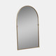 20713#24x38 Arch Mirror With 4 Knobs, Gold