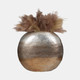 20736-01#47" Oversized Round Metallic Ombre Vase, Multi