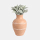 20752-03#16" Traditional Terracotta Vase, Terracotta